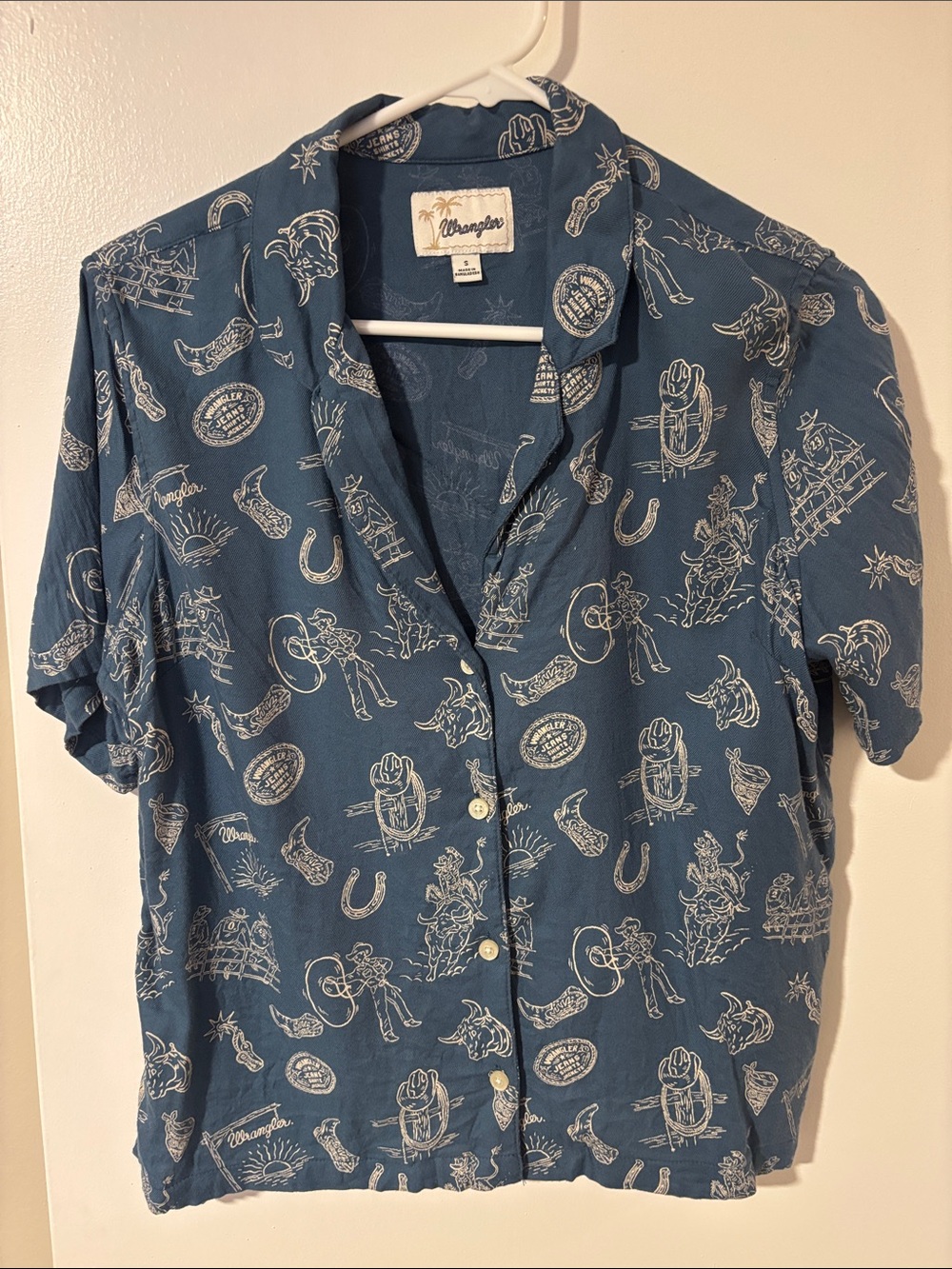 Wrangler camp shirt